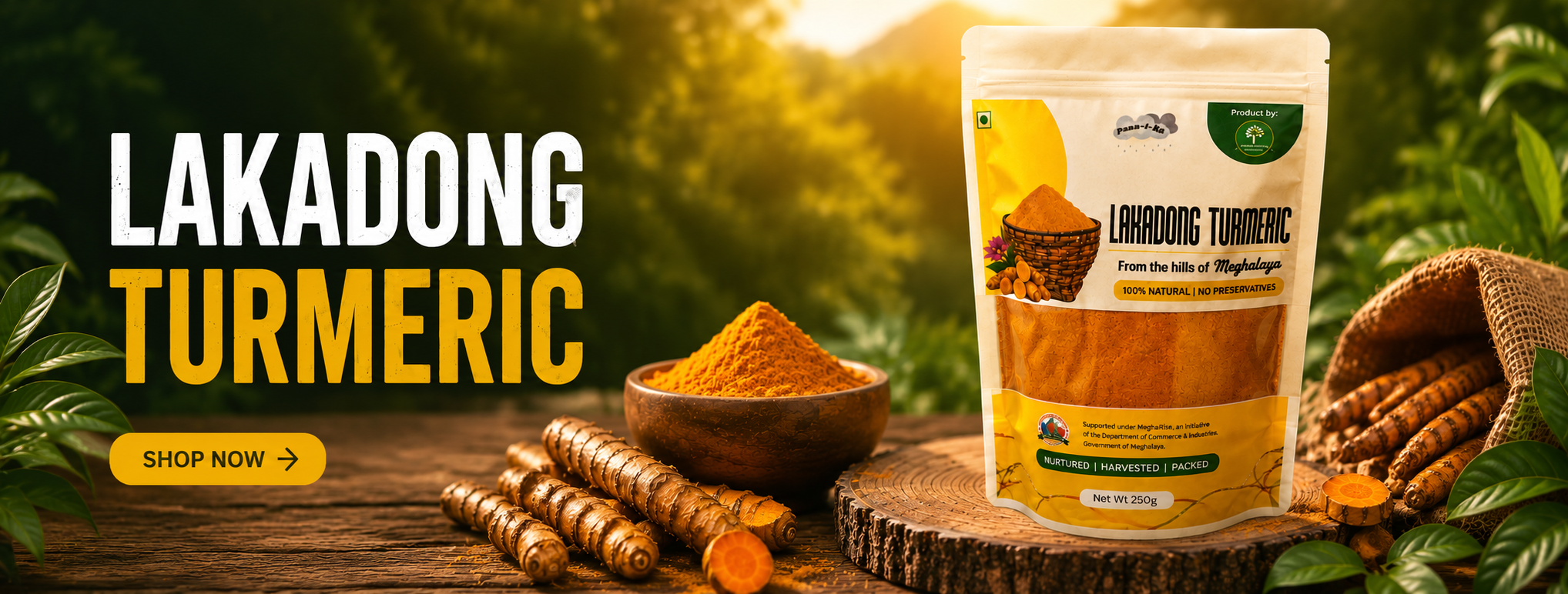 Lakadong Turmeric